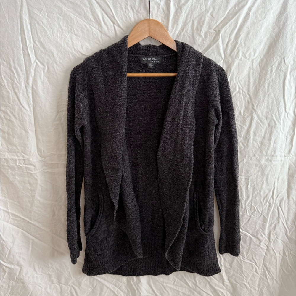 Barefoot Dreams Charcoal Cardigan